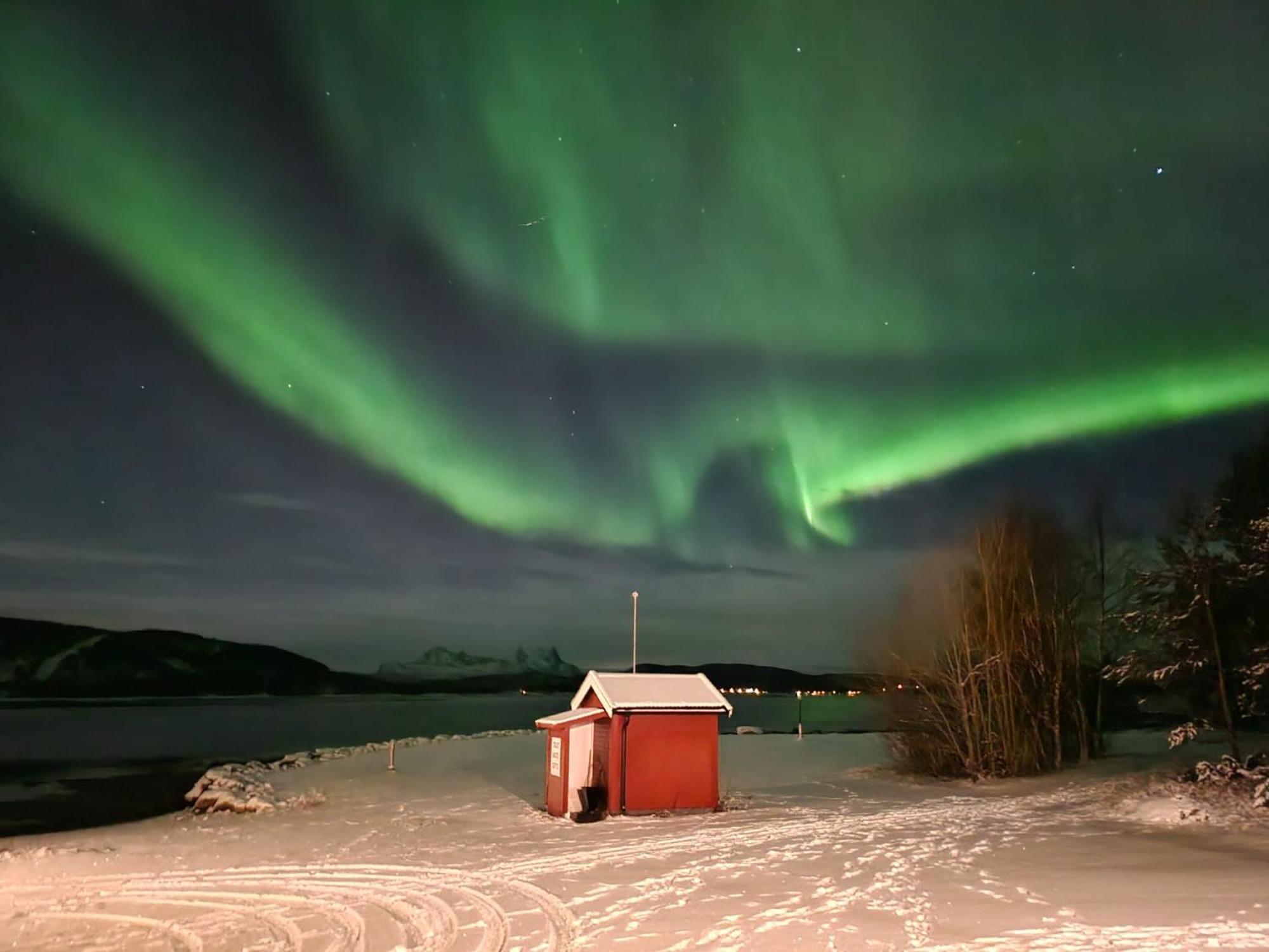 Ulvsvag Gjestgiveri Og Fjordcamping As Hotell Exteriör bild